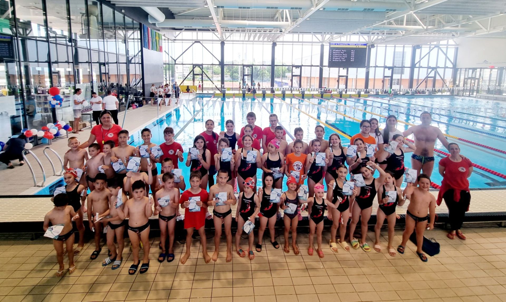 RSK „Boškarin“ Pula uspješno organizirao Prvenstvo Hrvatske u
plivanju perajama za kadete, mlađe kadete i početnike
